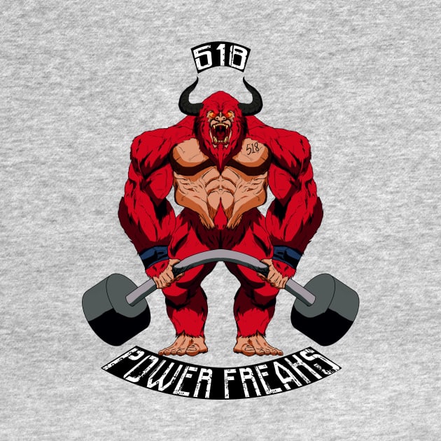 power freaks- big red by Actualsuperhero